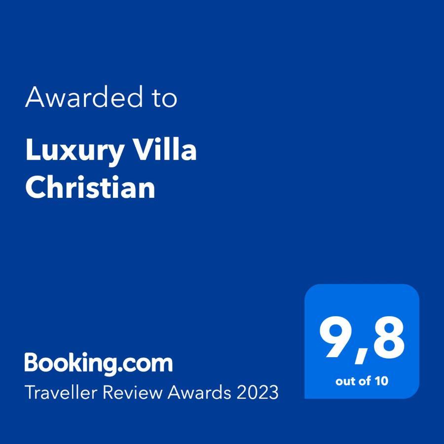 Luxury Villa Christian Umago Esterno foto